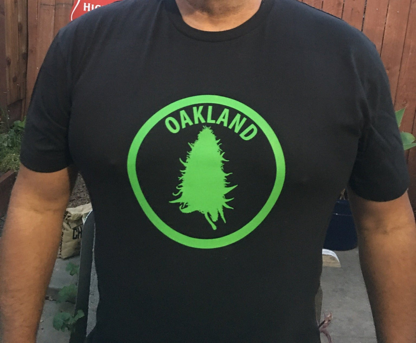 Oakland Hempin Green/Black T-shirt